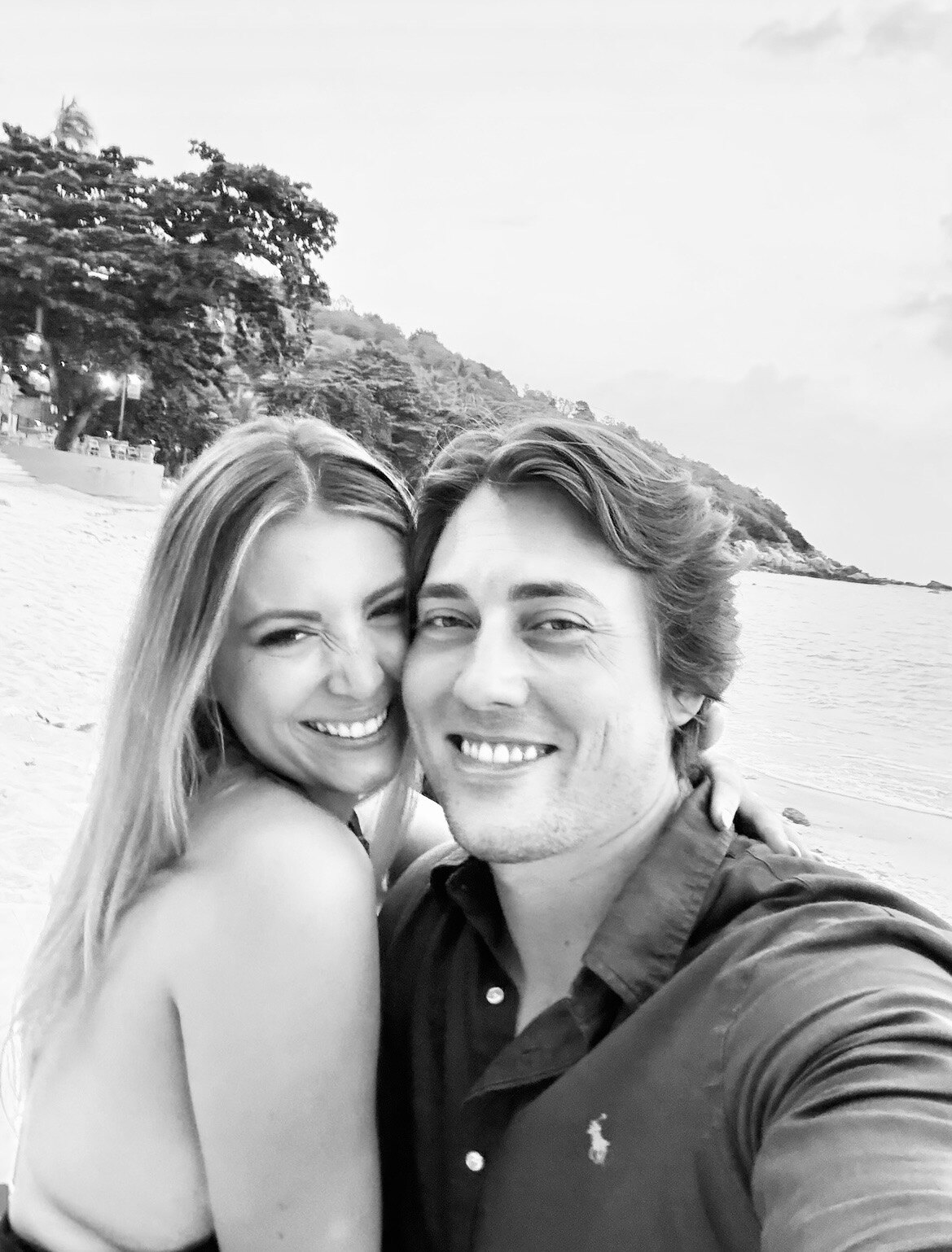 Maud et Thibaud après leurs fiançailles